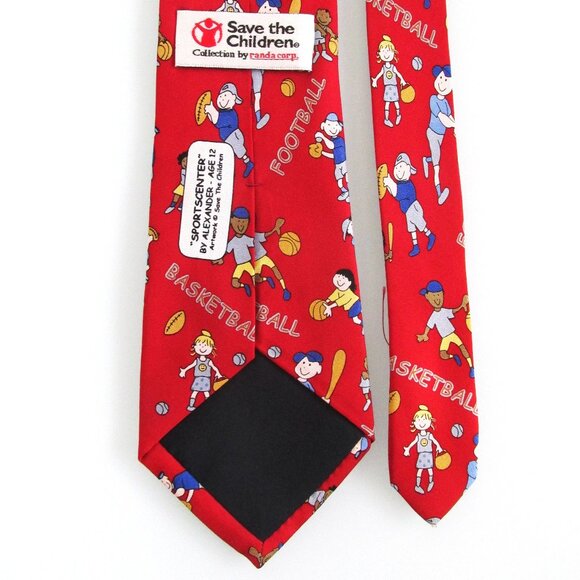 Save The Children Men's Silk Tie - Picture 4 of 5